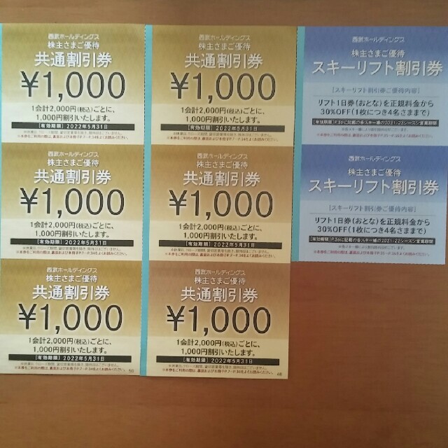 苗場 かぐらスキー場他スキー場リフト割引券&リフト購入に使える1000円割引券