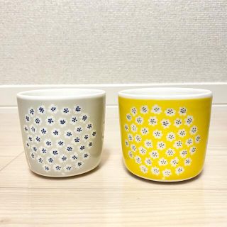 マリメッコ(marimekko)のマリメッコ　ラテマグ　プケッティ　2点(食器)