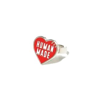 HUMANMADE HEART RING ヒューマンメイド　ハートリング　レッド(リング(指輪))