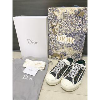 ディオール(Christian Dior) キャンバス スニーカー(レディース)の通販 