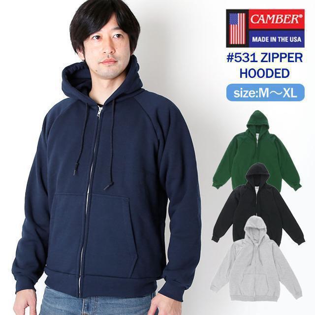 CAMBER - 【並行輸入】 CAMBER キャンバー #531 ZIPPER HOODEDの通販