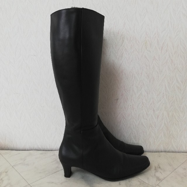 REGAL(リーガル)のREGAL リーガル 本革ロングブーツ 22cm レディースの靴/シューズ(ブーツ)の商品写真