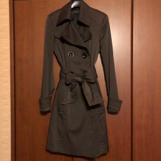 ザラ(ZARA)のZARA トレンチコート厚手　茶色　美品　即購入ok 即発送(トレンチコート)