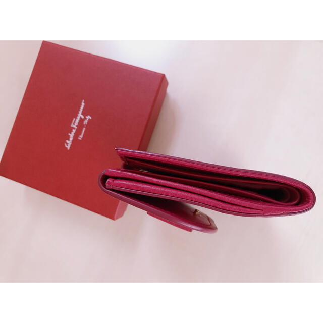 Salvatore Ferragamo(サルヴァトーレフェラガモ)の美品♡Ferragamo♡2つ折り財布♡ピンク♡リボン‥.*。.:＊ レディースのファッション小物(財布)の商品写真