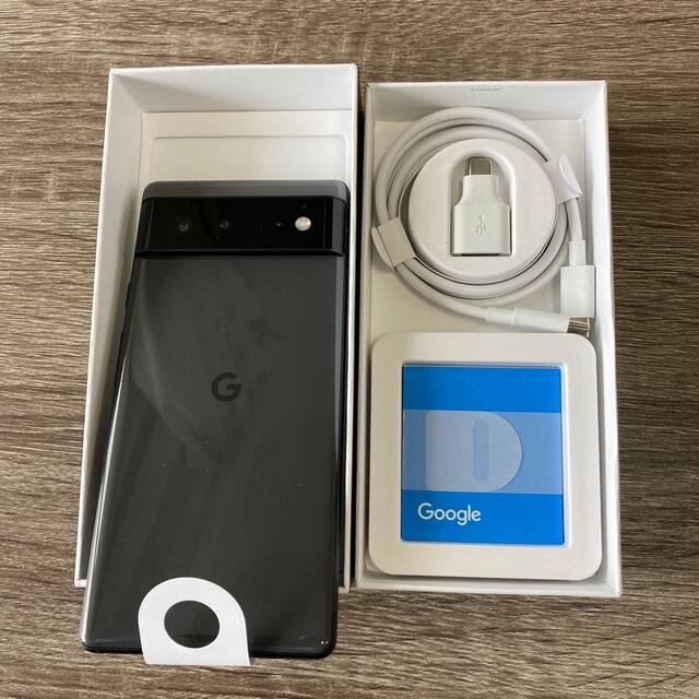 新品未使用 Google pixel6 128GB Stormy Black