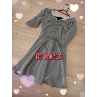 ロジータ(ROJITA)の【Mia様専用】ロジータ　ROJITA ギンガムチェック　ワンピース(ミニワンピース)