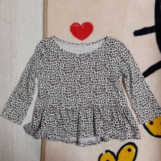 ベビーギャップ(babyGAP)のベビーギャップ  ヒョウ柄  トップス(シャツ/カットソー)