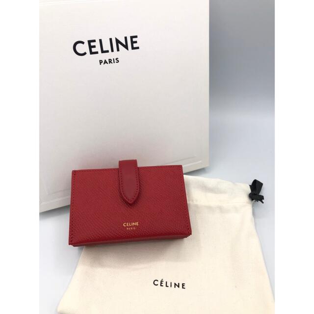 celine(セリーヌ)の人気 新品 CELINE  セリーヌアコーディオン カードホルダー カードケース レディースのファッション小物(パスケース/IDカードホルダー)の商品写真