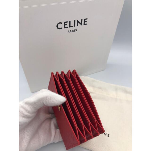 celine(セリーヌ)の人気 新品 CELINE  セリーヌアコーディオン カードホルダー カードケース レディースのファッション小物(パスケース/IDカードホルダー)の商品写真