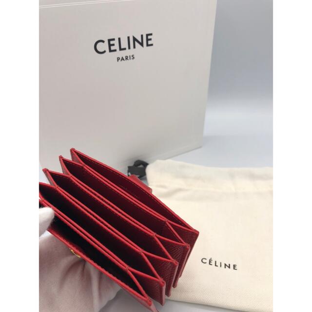 celine(セリーヌ)の人気 新品 CELINE  セリーヌアコーディオン カードホルダー カードケース レディースのファッション小物(パスケース/IDカードホルダー)の商品写真