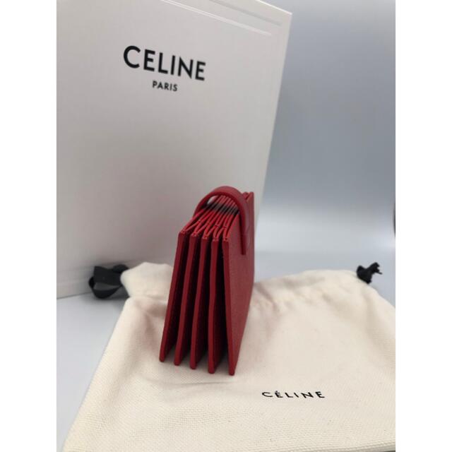 celine(セリーヌ)の人気 新品 CELINE  セリーヌアコーディオン カードホルダー カードケース レディースのファッション小物(パスケース/IDカードホルダー)の商品写真