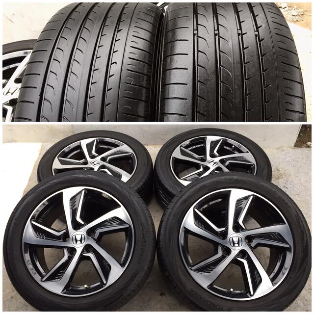 HONDAオデッセイ純正17×7J +55 PCD114.3★215/55R17