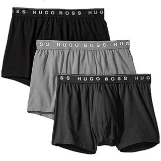 ヒューゴボス(HUGO BOSS)のヒューゴ ボス メンズ アンダーウェア ボクサーパンツ Mサイズ 3枚組 3色(ボクサーパンツ)