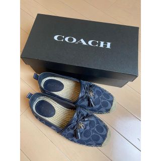 コーチ(COACH)のolive様専用　　COACH コーチ　エスパドリーユ　(スリッポン/モカシン)