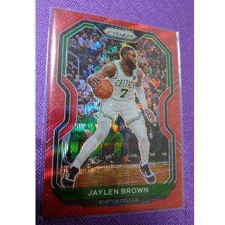 ジェイレンブラウンNBAカード20-21 PANINI PRIZM  RED(シングルカード)