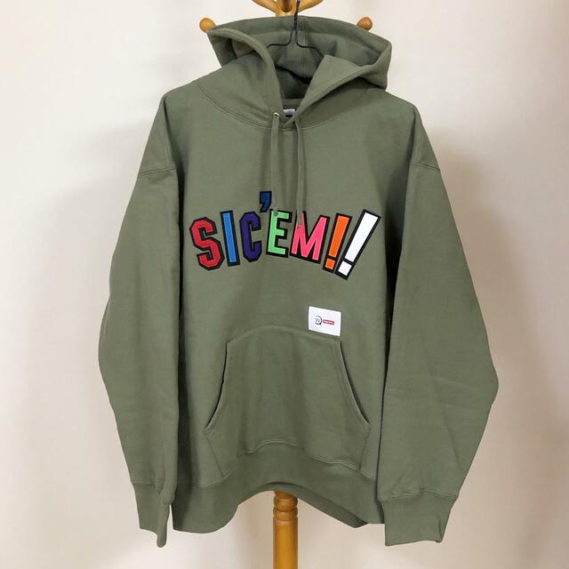 新品未使用 wtaps × supreme SIC' EM! HOODED