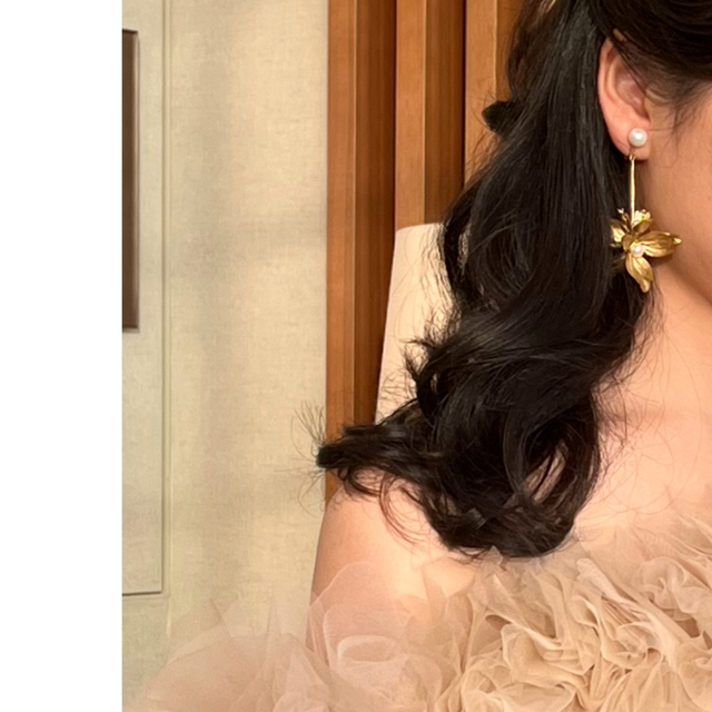 PETLA pipe earring or pierceペトラパイプイヤリング