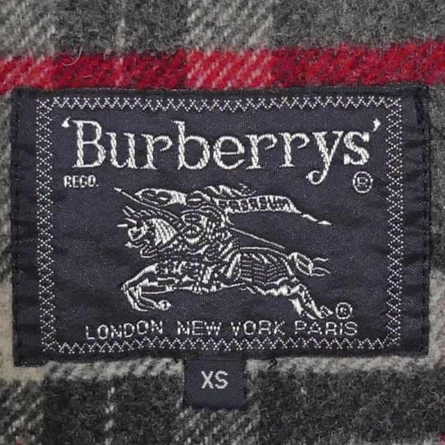 BURBERRY - 英国製 ダッフルコート バーバリー メンズ XS 古着 グレー