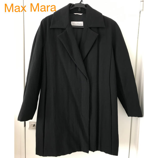 お値下げ⭐︎Max Mara マックスマーラ　ブラック　中綿コート　38のサムネイル
