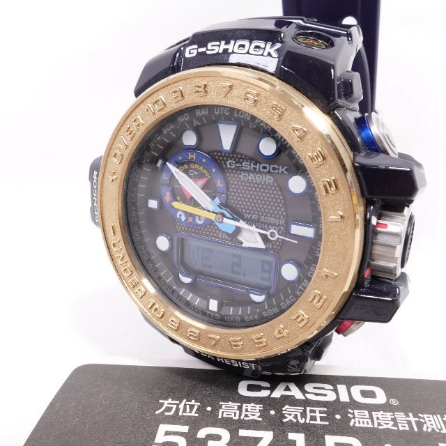 CASIO(カシオ)のCASIO カシオ　GWN-1000F-2AJF　メンズ　ブラック/ゴールド メンズの時計(腕時計(アナログ))の商品写真