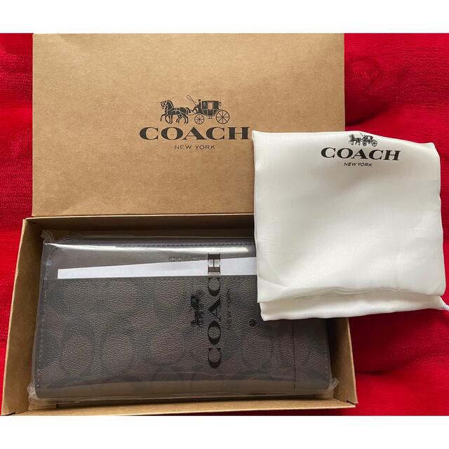 COACH(コーチ)の新品未使用　コーチ　長財布 メンズのファッション小物(長財布)の商品写真