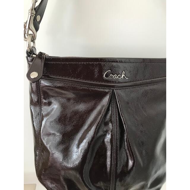 COACH(コーチ)の最終お値下げ☆美品☆Coach コーチ　ショルダーハンドバッグ レディースのバッグ(ショルダーバッグ)の商品写真