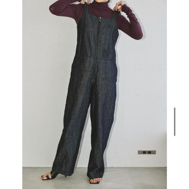 todayful Front Zip Salopette 36 | aosacoffee.com
