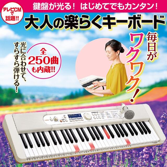 CASIO カシオ 大人の楽らくキーボード LK-516【新品】