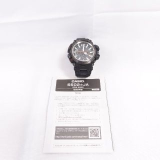 カシオ(CASIO)のCASIO カシオ　GPW-2000-1AJF　メンズ　ブラック(腕時計(アナログ))