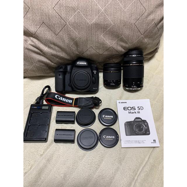 予約販売 キャノン Canon - Canon EOS MarkIII標準&望遠ダブルレンズ