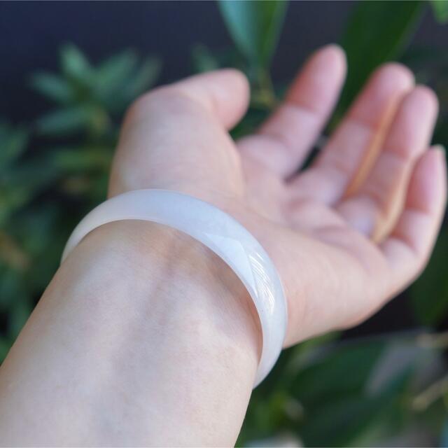 本翡翠 バングル 新品 - ブレスレット/バングル