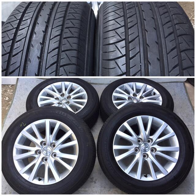 トヨタ130系マークX純正ホイール16×7J+40 ★タイヤ215/60R16