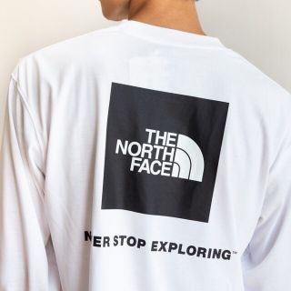 ザノースフェイス(THE NORTH FACE)のXL ロングスリーブバックスクエアロゴティー NT82131 白 W ホワイト(Tシャツ/カットソー(七分/長袖))