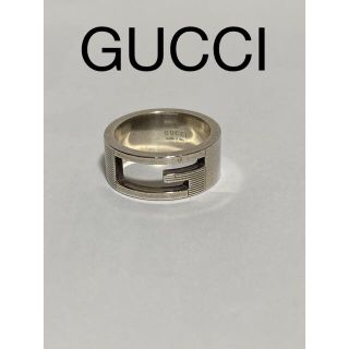 グッチ(Gucci)のGUCCI シルバーリング　指輪(リング(指輪))