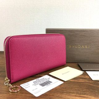 ブルガリ(BVLGARI)の未使用品 BVLGARI 長財布 ピンク ブルガリ 361(財布)