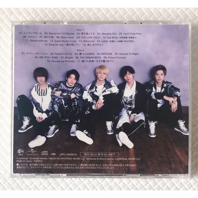 美品【初回限定盤B】『King&Prince 1stアルバム』2CD　c1073 1