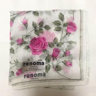 レノマ(RENOMA)の【renoma】コットンハンカチ(ハンカチ)