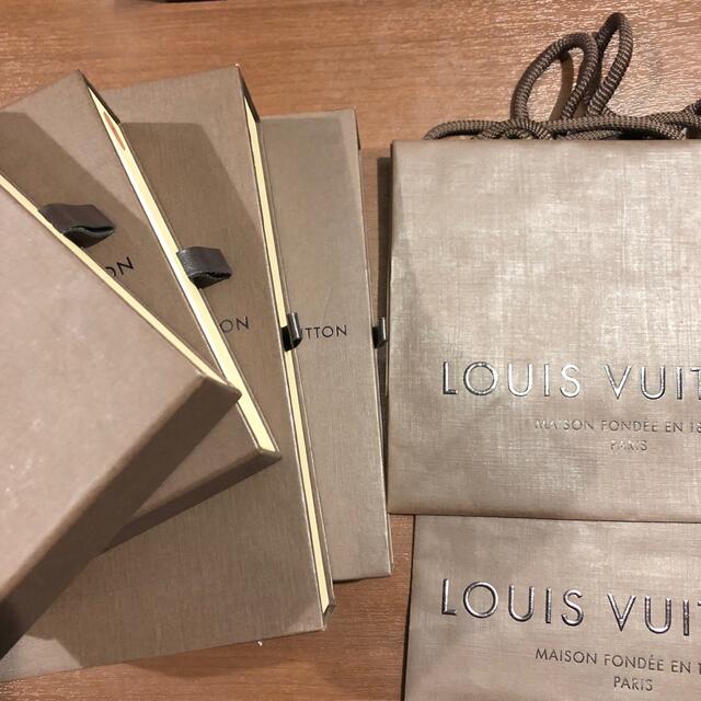 LOUIS VUITTON ルイ・ヴィトン箱、ショップ袋セット (ルイ LOUIS VUITTON ルイ・ヴィトン箱、ショップ袋セット (ルイ