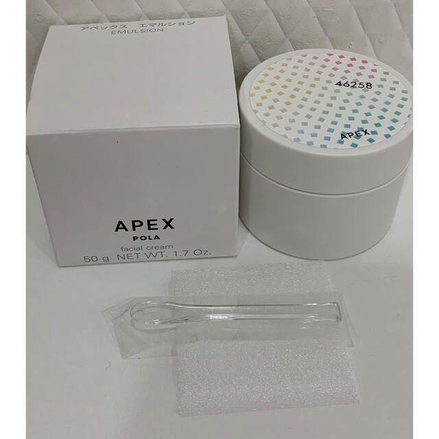 セール品 POLA APEXエマルション 50g ミルク クリーム一品二役 ...