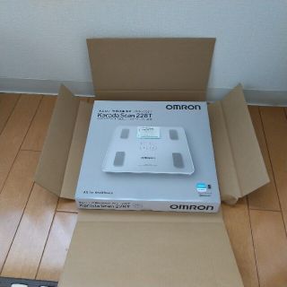 オムロン(OMRON)のオムロン 体重計 HBF-228T  Karada Scan228T(体重計/体脂肪計)