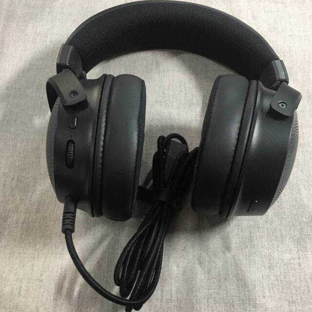 LAZER(レイザー)のRazer Kraken V3 HyperSence ゲーミングヘッドセット スマホ/家電/カメラのオーディオ機器(ヘッドフォン/イヤフォン)の商品写真