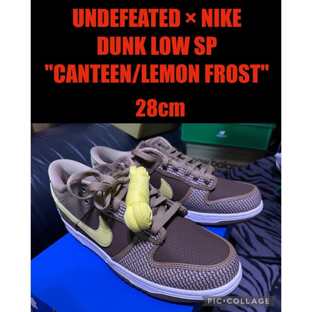 UNDEFEATED(アンディフィーテッド)のUNDEFEATED × NIKE DUNK LOW SP DH3061-200 メンズの靴/シューズ(スニーカー)の商品写真