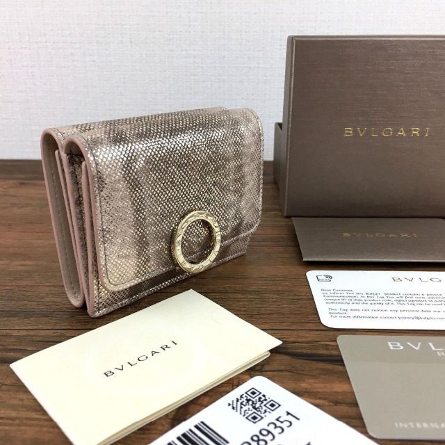 オンラインショップ BVLGARI - 未使用品 BVLGARI コンパクトウォレット