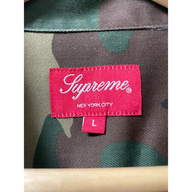 Supreme(シュプリーム)のSupreme 20SS Arc Logo S/S Work Shirt 迷彩 メンズのトップス(シャツ)の商品写真