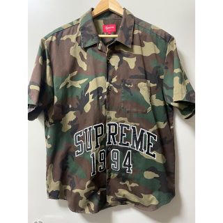 シュプリーム(Supreme)のSupreme 20SS Arc Logo S/S Work Shirt 迷彩(シャツ)