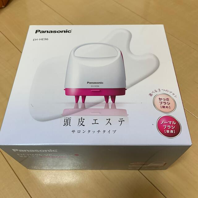 Panasonic(パナソニック)の頭皮エステ サロンタッチタイプ ビビッドピンク調 EH-HE96-VP(1台) コスメ/美容のヘアケア/スタイリング(ヘアケア)の商品写真