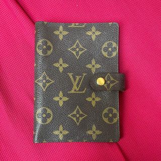 ルイヴィトン(LOUIS VUITTON)の【本物】ルイヴィトン モノグラム 手帳カバー(その他)