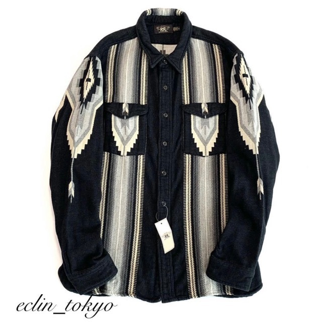 RRL - 新作 稀少品 RRL ラルフローレン ネイティブ シャツ RRL - 新作 稀少品 RRL ラルフローレン ネイティブ シャツ