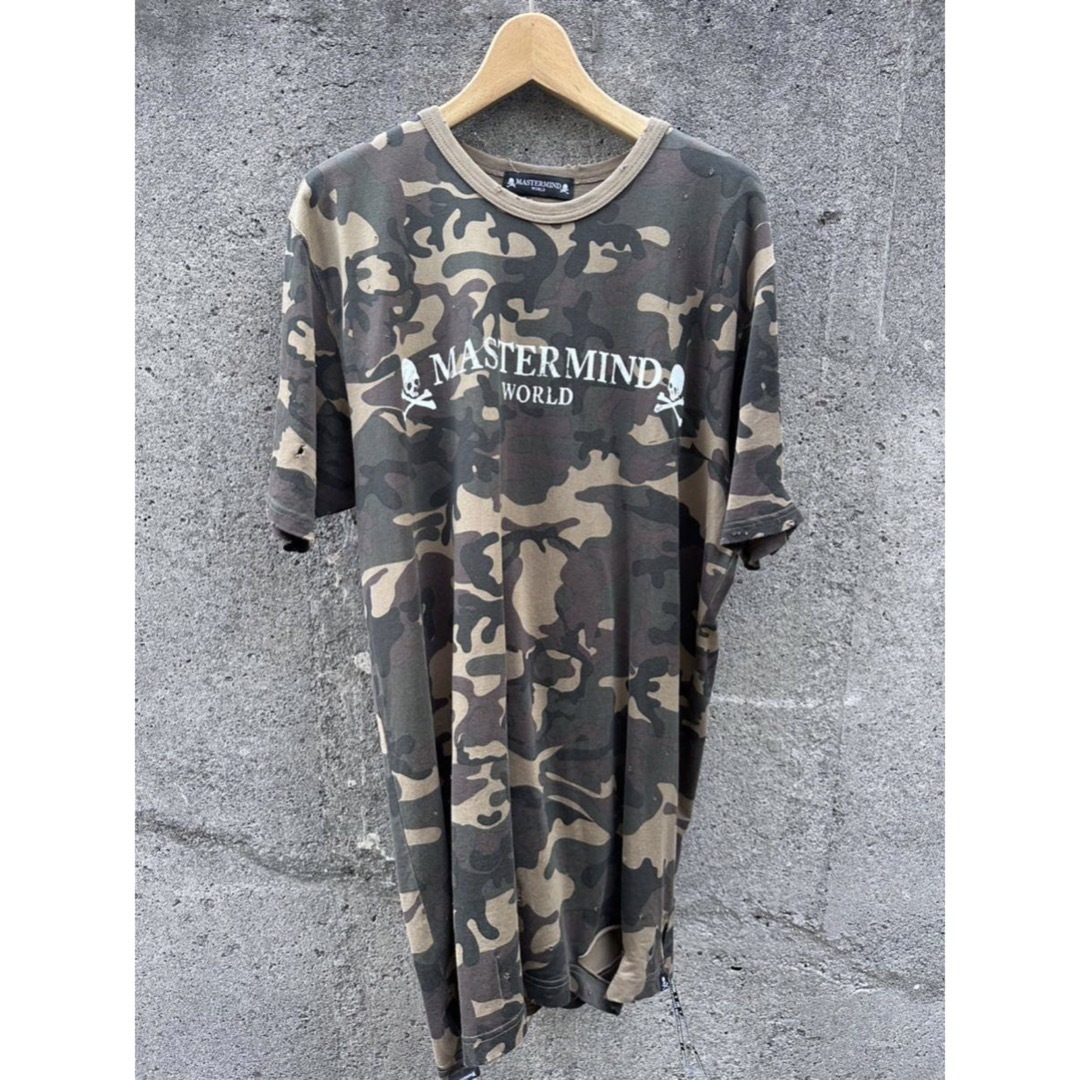 MASTERMIND WORLD マスターマインド カモフラ Tシャツ XL