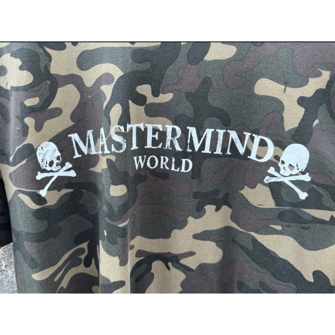 mastermind JAPAN(マスターマインドジャパン)のMASTERMIND WORLD マスターマインド カモフラ Tシャツ XL メンズのトップス(Tシャツ/カットソー(半袖/袖なし))の商品写真